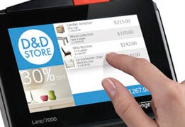 Ритейловый пин-пад Lane 5000: Ethernet, contactless, Touchscreen 512+512